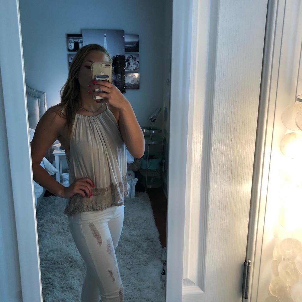 Halter String Top - Picture 3 of 4